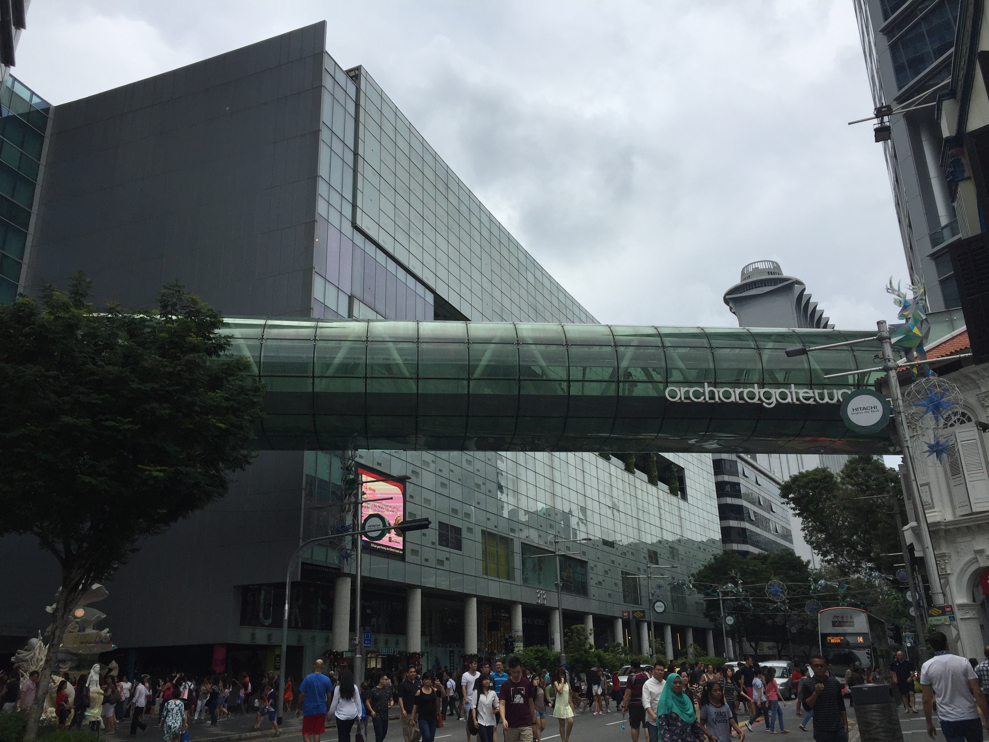 The Tube skybridge at Orchard Gateway Singapore
